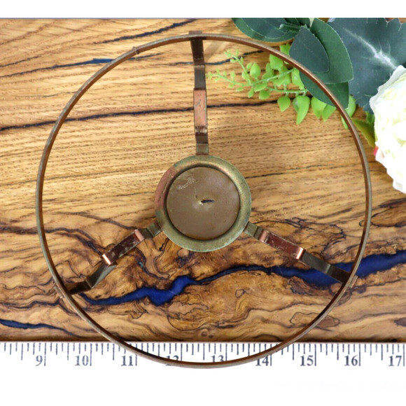 Vintage MCM Inland Glass & Copper Coffee Tea Carafe Pot Server With Heating Base - Picture 7 of 7